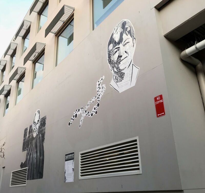 Vascular-Immunology-Group-AR-campbelltown-Mural-photo-of-Annemarie